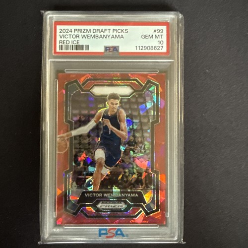 2024 Prizm Draft Picks Victor Wembanyama [Red Ice] #99 card