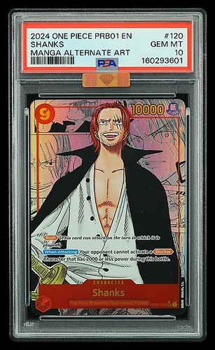 2024 Romance Dawn Shanks [Manga PRB01] #OP01-120 card