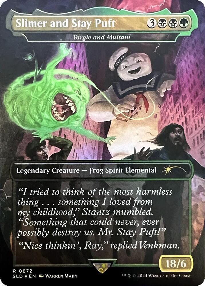 2024 Secret Lair Drop Slimer And Stay Puft #872 card