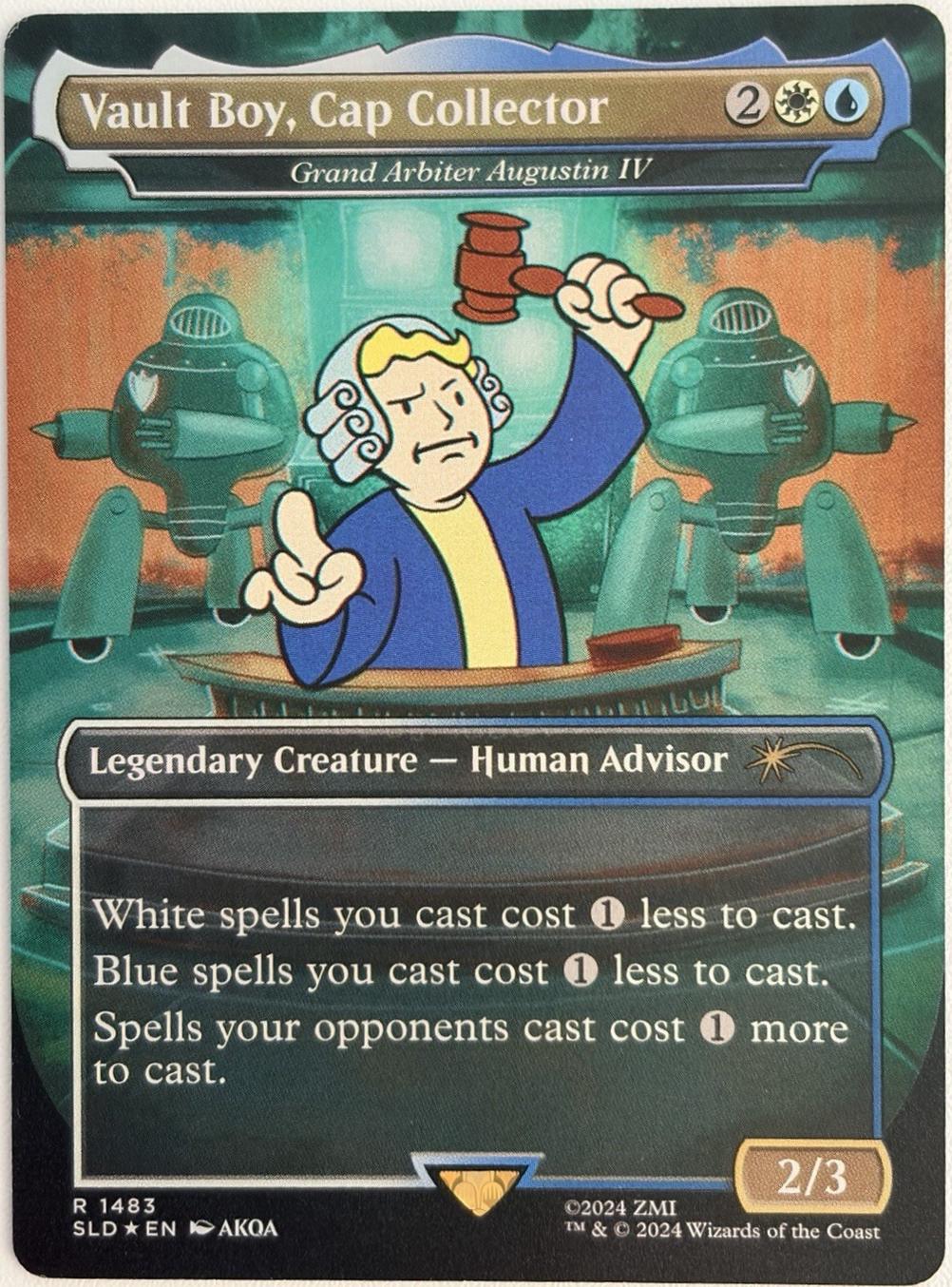 2024 Secret Lair Drop Vault Boy, Cap Collector [Foil] #1483 card
