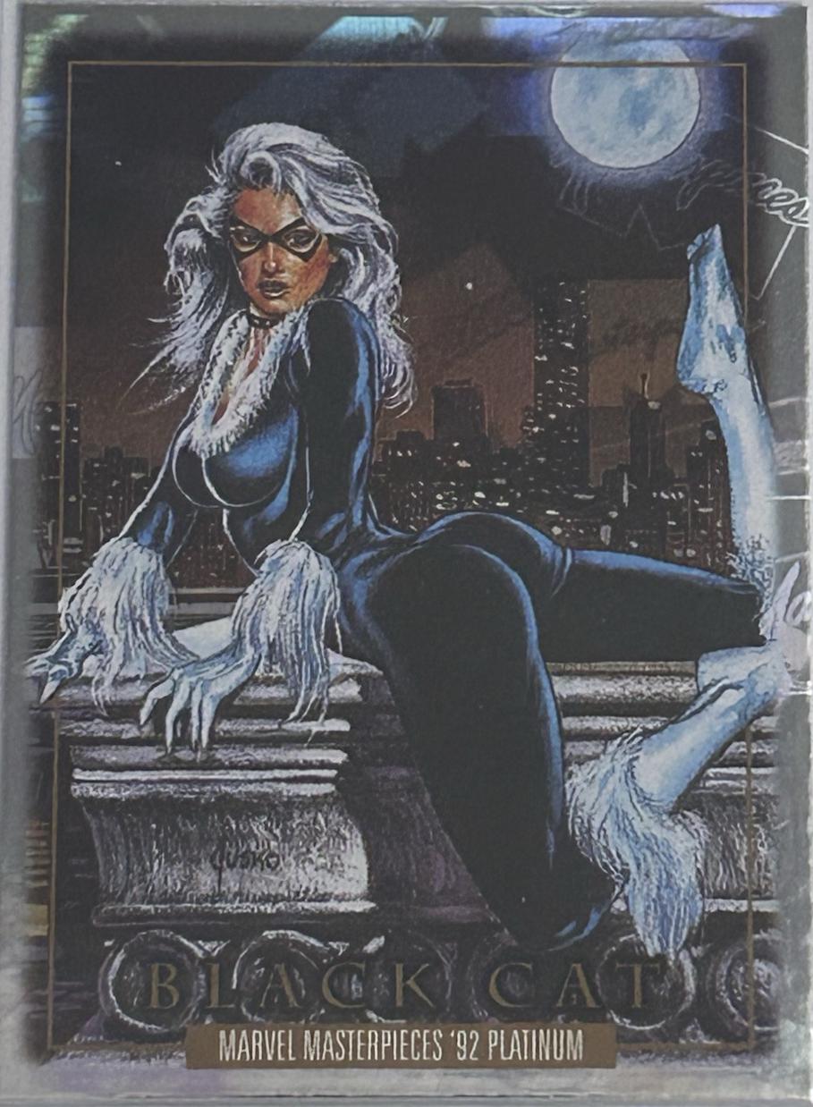 2024 SkyBox Masterpieces ’92 Platinum Black Cat [Holofoil] #5 card