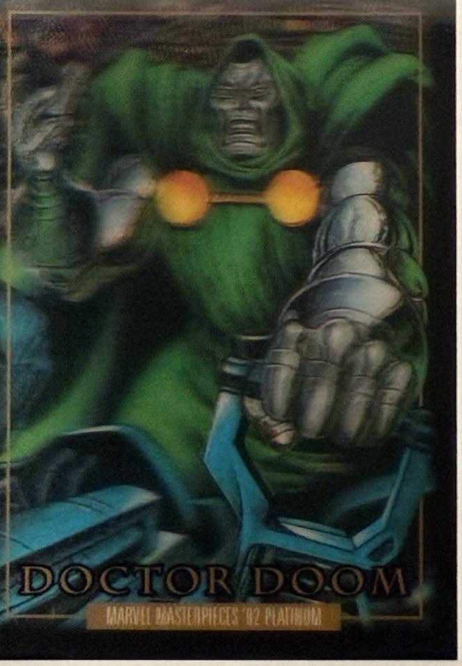 2024 SkyBox Masterpieces ’92 Platinum Doctor Doom [Lenticular] #26 card