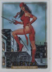 2024 SkyBox Masterpieces ’92 Platinum Elektra [Clear Cut] #22 card