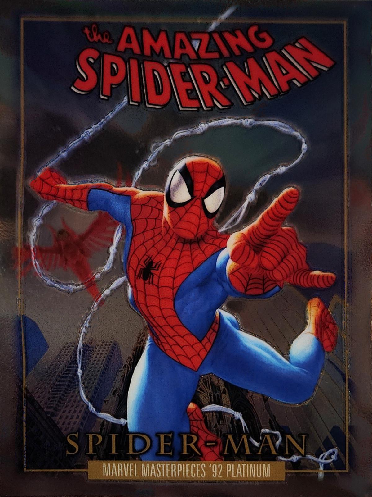 2024 SkyBox Masterpieces ’92 Platinum Fantastic Cover Amazing Spider-Man 623 #FC-4 card