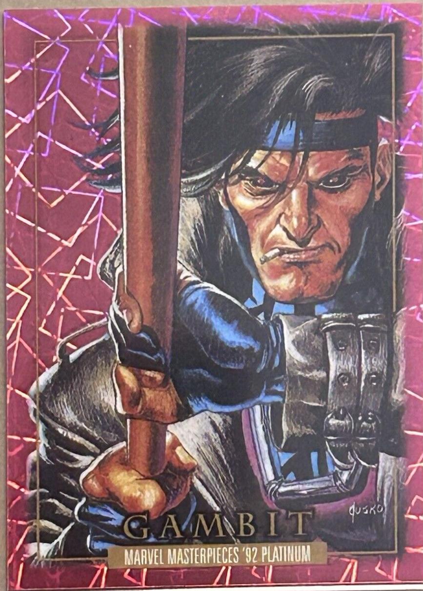 2024 SkyBox Masterpieces ’92 Platinum Gambit [Pink Lasers] #29 card