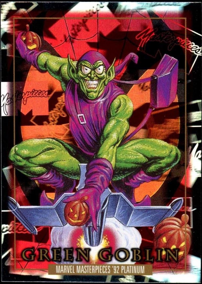 2024 SkyBox Masterpieces ’92 Platinum Green Goblin [Holofoil] #36 card