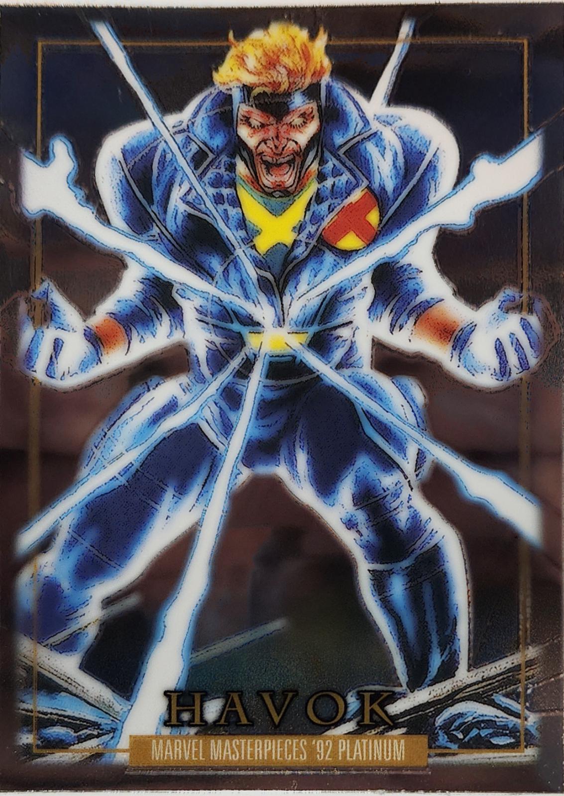 2024 SkyBox Masterpieces ’92 Platinum Havok #35 card
