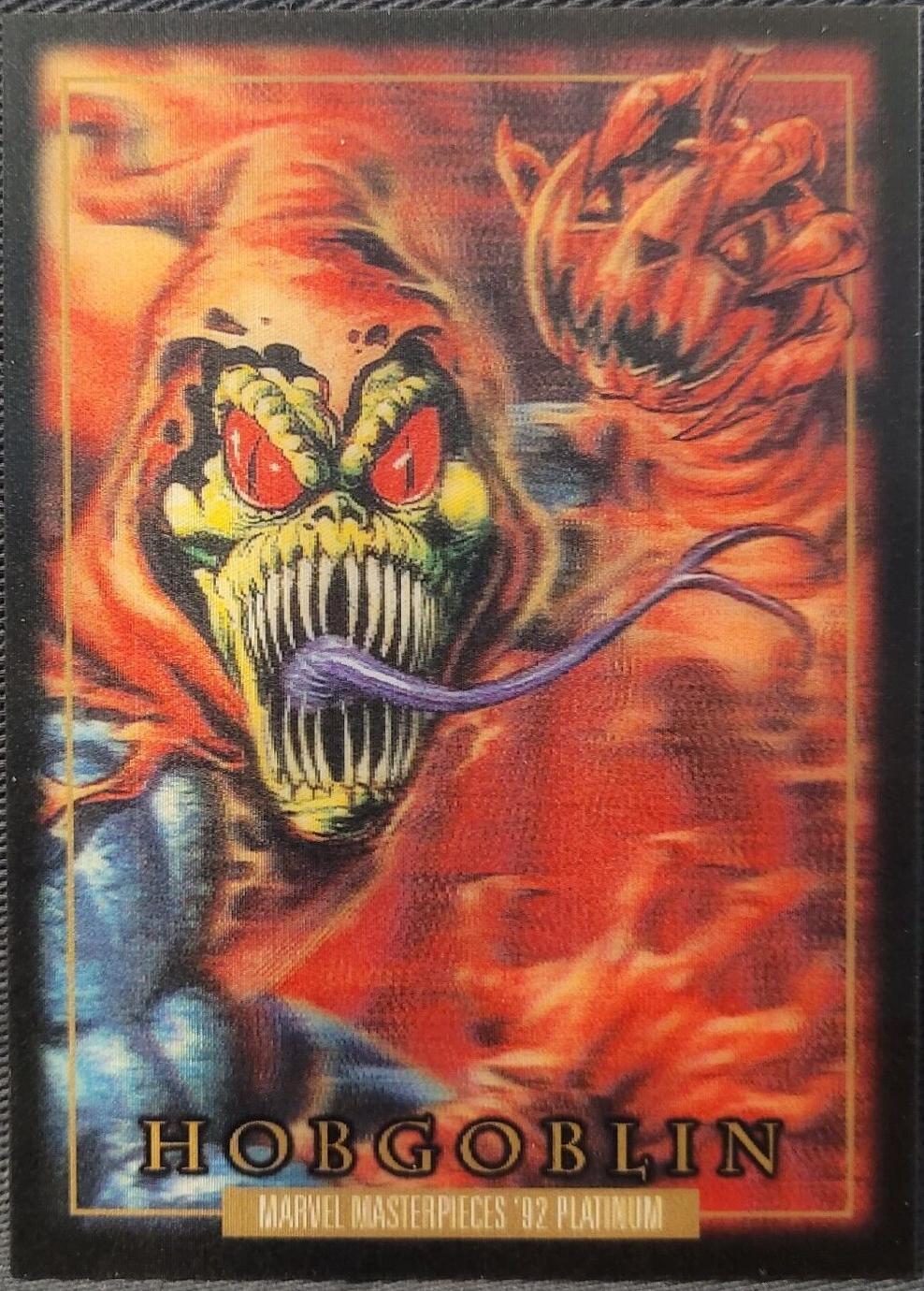 2024 SkyBox Masterpieces ’92 Platinum Hobgoblin [Lenticular] #33 card