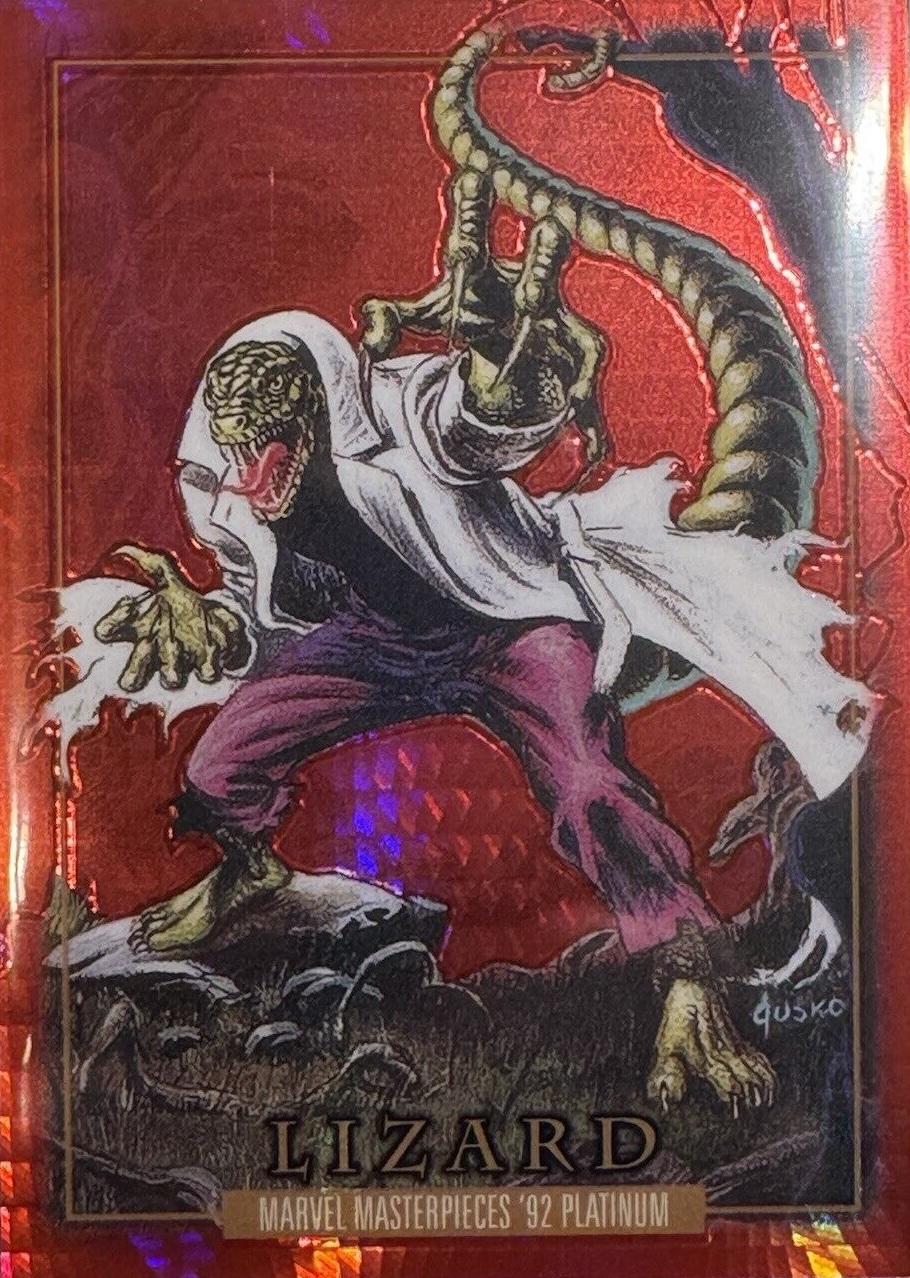 2024 SkyBox Masterpieces ’92 Platinum Lizard [Red Prism] #41 card