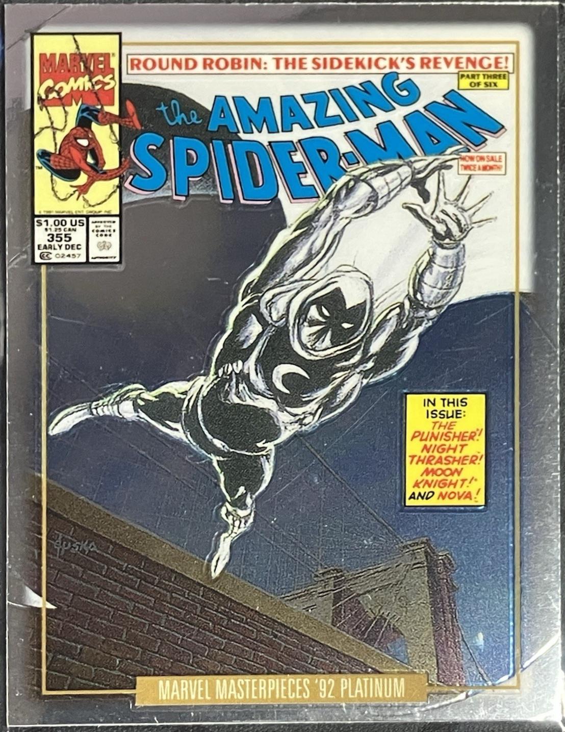 2024 SkyBox Masterpieces ’92 Platinum Moon Knight [Variant] #51-V card