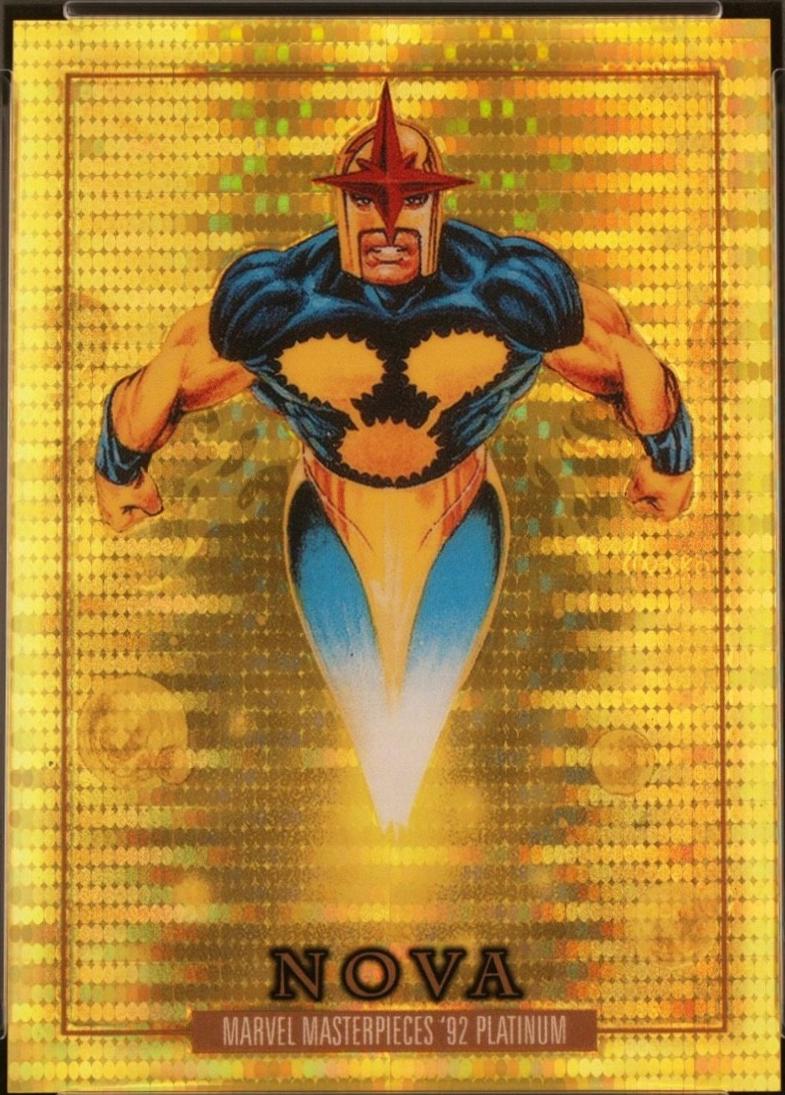 2024 SkyBox Masterpieces ’92 Platinum Nova [Seismic Gold] #68 card