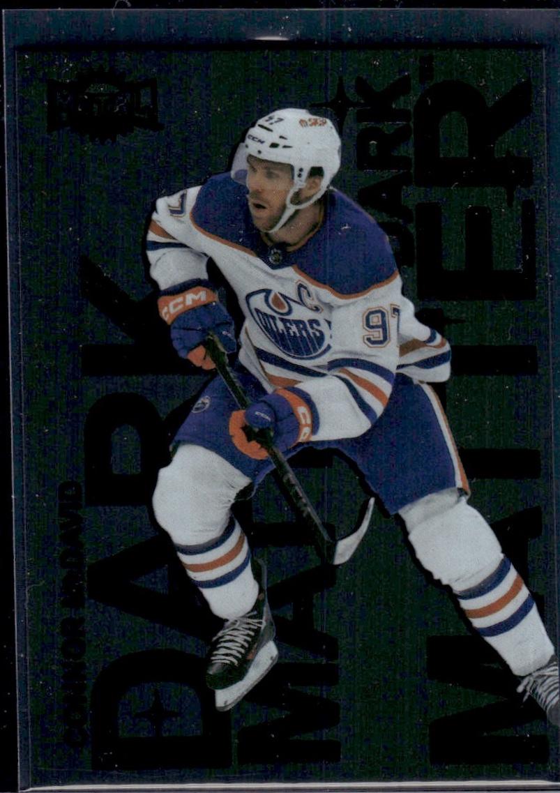 2024 SkyBox Metal Universe Dark Matter Connor McDavid #DM-1 card