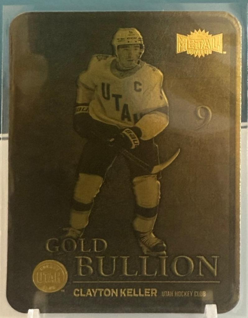 2024 SkyBox Metal Universe Gold Bullion Clayton Keller #GB-8 card