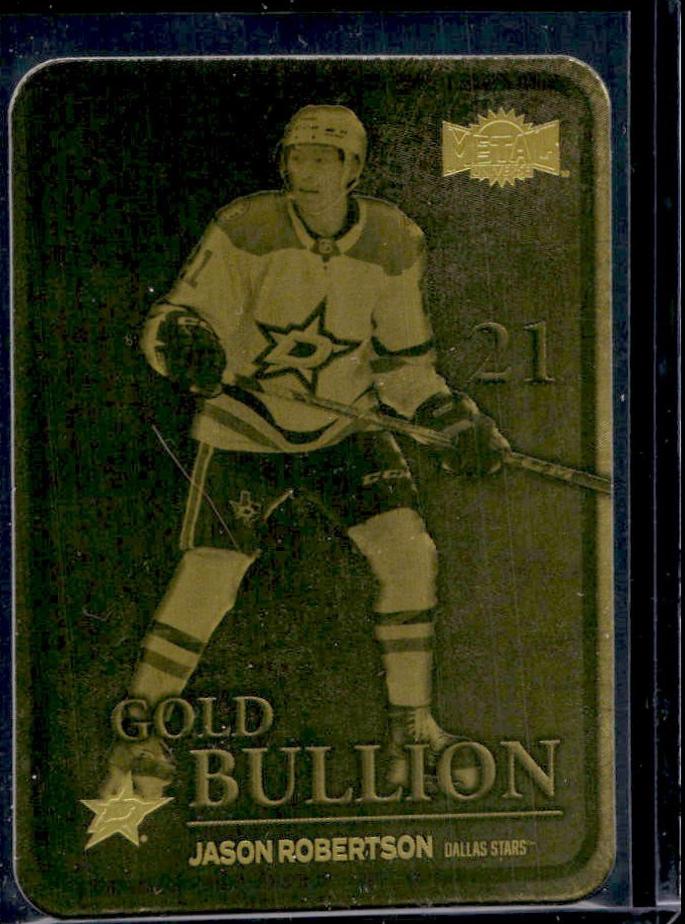 2024 SkyBox Metal Universe Gold Bullion Jason Robertson #GB-19 card