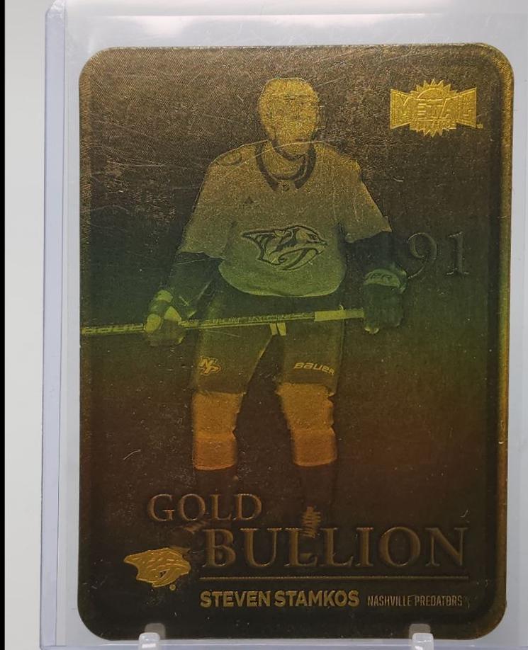 2024 SkyBox Metal Universe Gold Bullion Steven Stamkos #GB-24 card