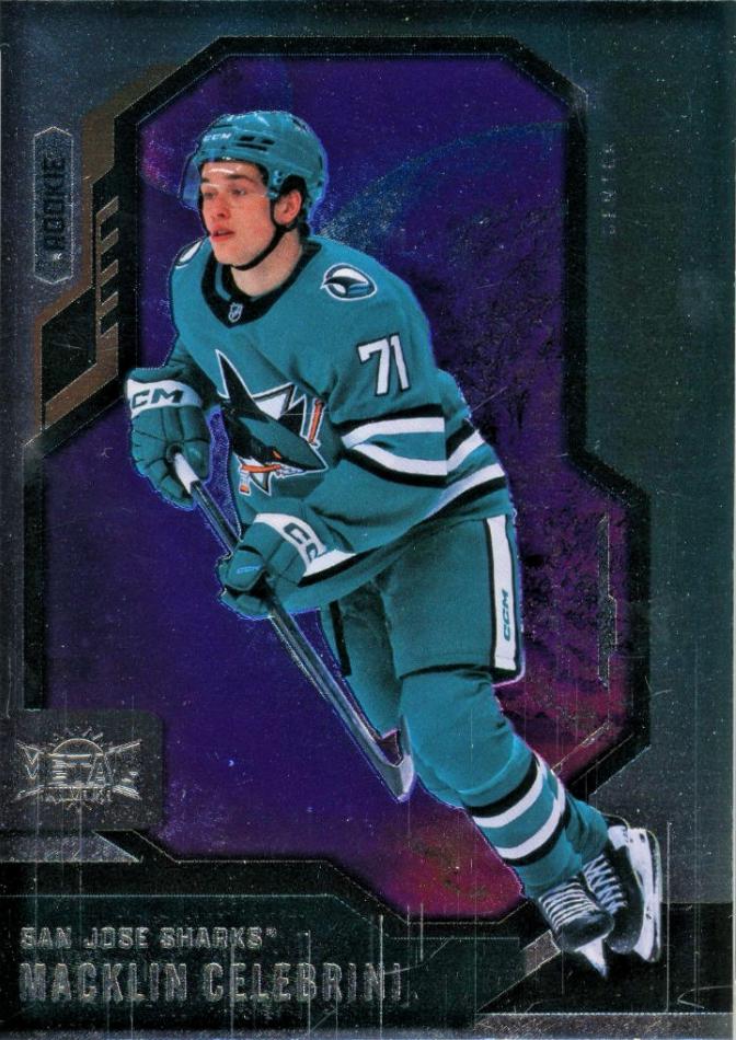 2024 SkyBox Metal Universe Macklin Celebrini #136 card