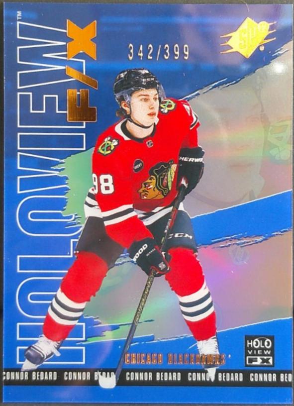 2024 SPx Holoview FX Connor Bedard [Blue] #HV-4 card