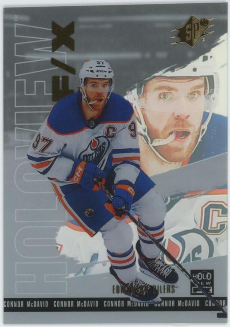 2024 SPx Holoview FX Connor McDavid #HV-8 card