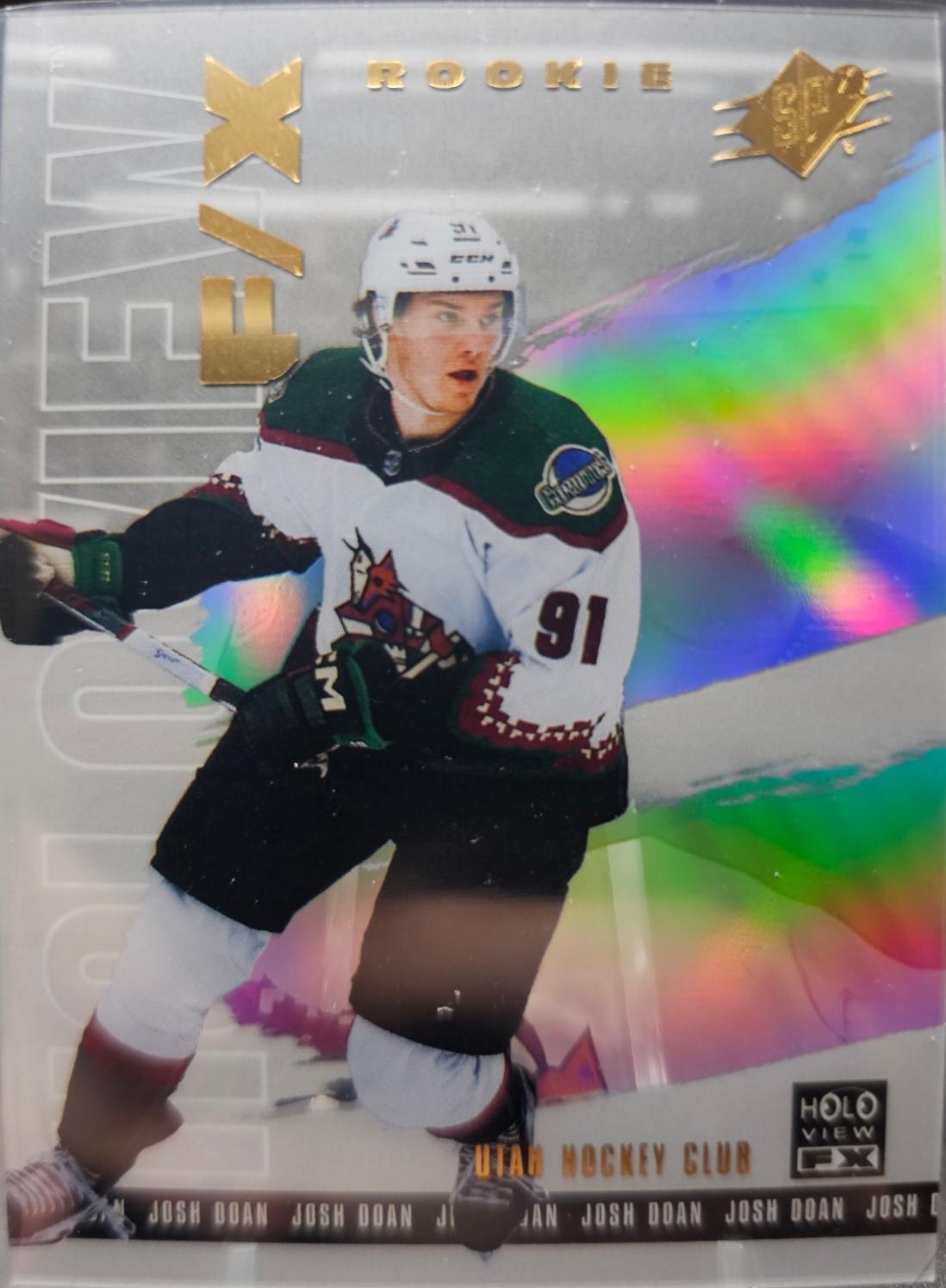 2024 SPx Holoview FX Josh Doan #HV-34 card