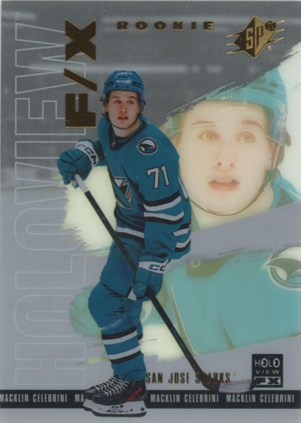 2024 SPx Holoview FX Macklin Celebrini #HV-48 card