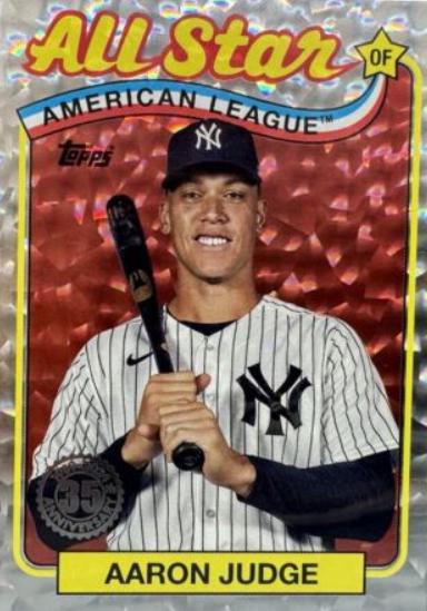 2024 Topps 1989 All-Stars Aaron Judge [Foil] #89ASB-47 card
