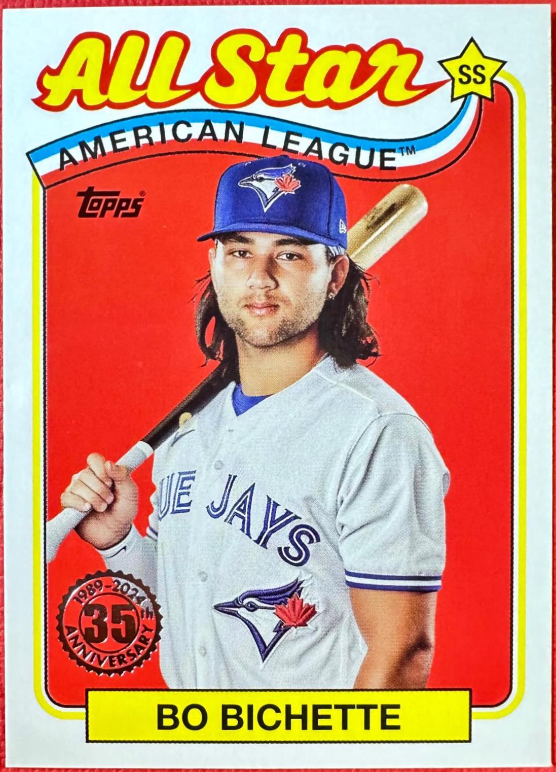2024 Topps 1989 All-Stars Bo Bichette #89ASB-20 card