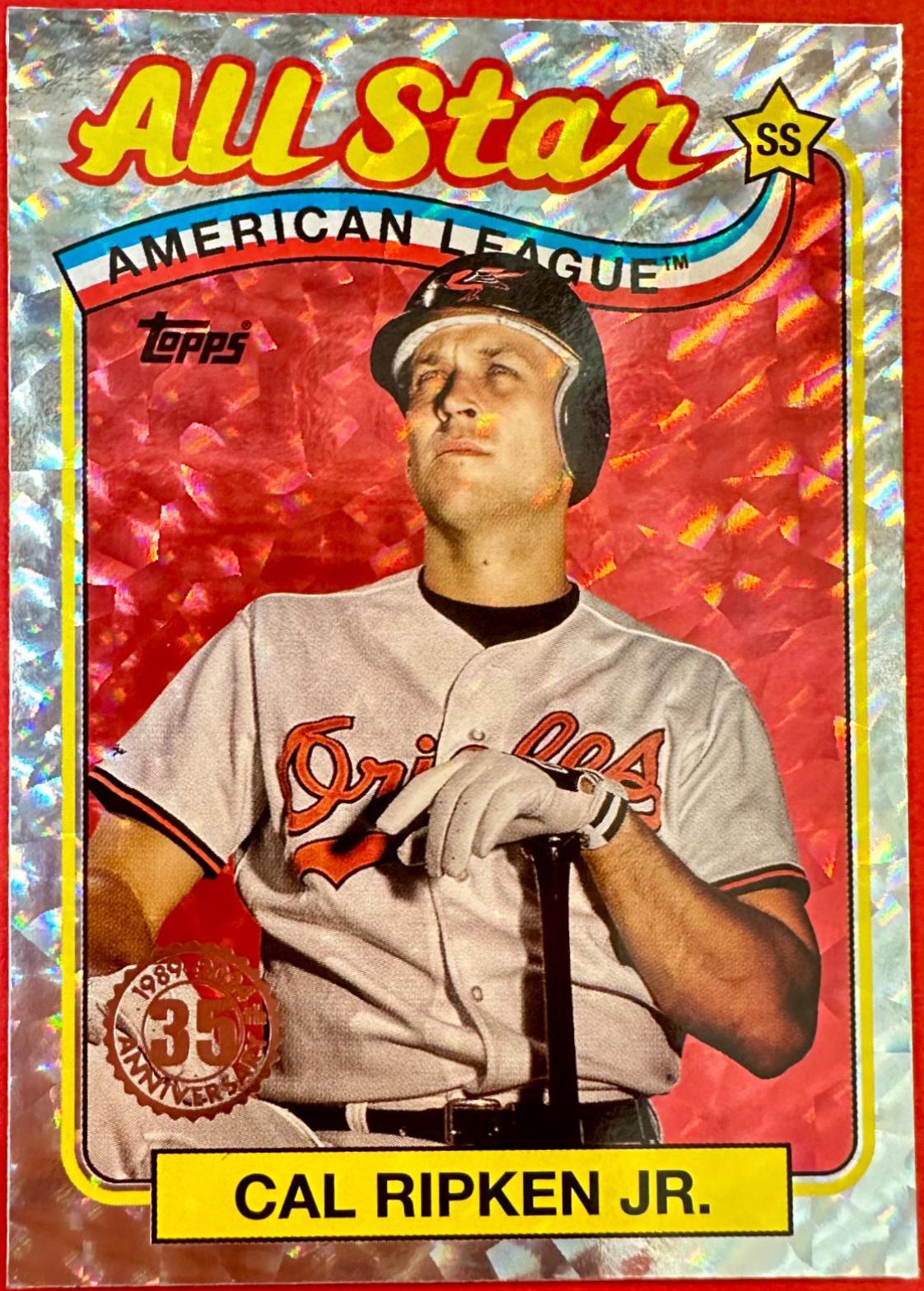 2024 Topps 1989 All-Stars Cal Ripken Jr. [Foil] #89ASB-13 card