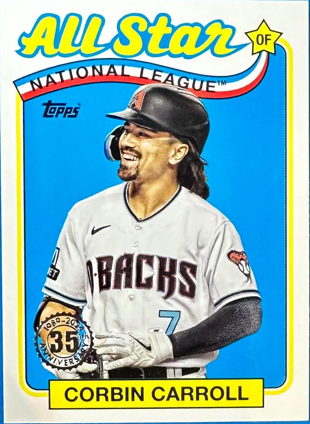2024 Topps 1989 All-Stars Corbin Carroll #89ASB-26 card