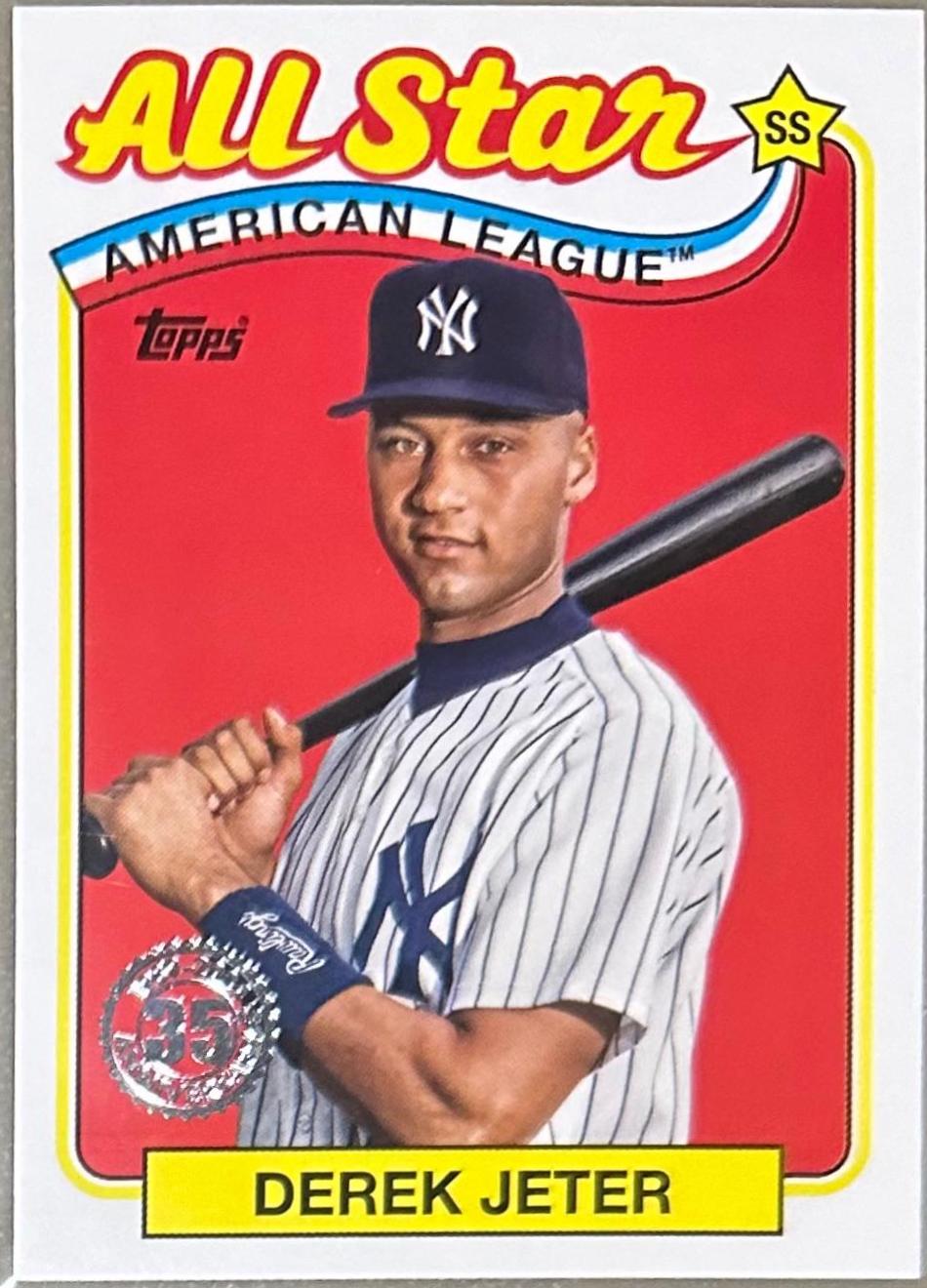 2024 Topps 1989 All-Stars Derek Jeter #89ASB-7 card