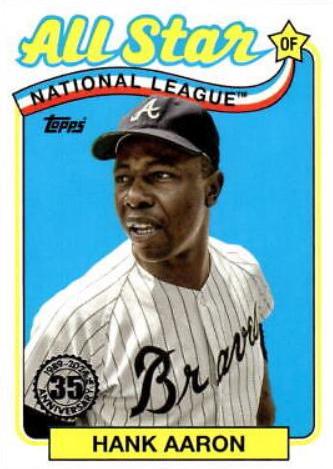 2024 Topps 1989 All-Stars Hank Aaron #89ASB-2 card