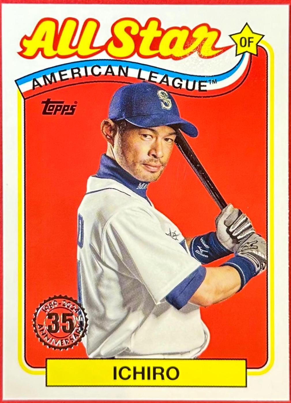 2024 Topps 1989 All-Stars Ichiro #89ASB-38 card