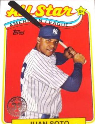 2024 Topps 1989 All-Stars Juan Soto #89ASB-6 card