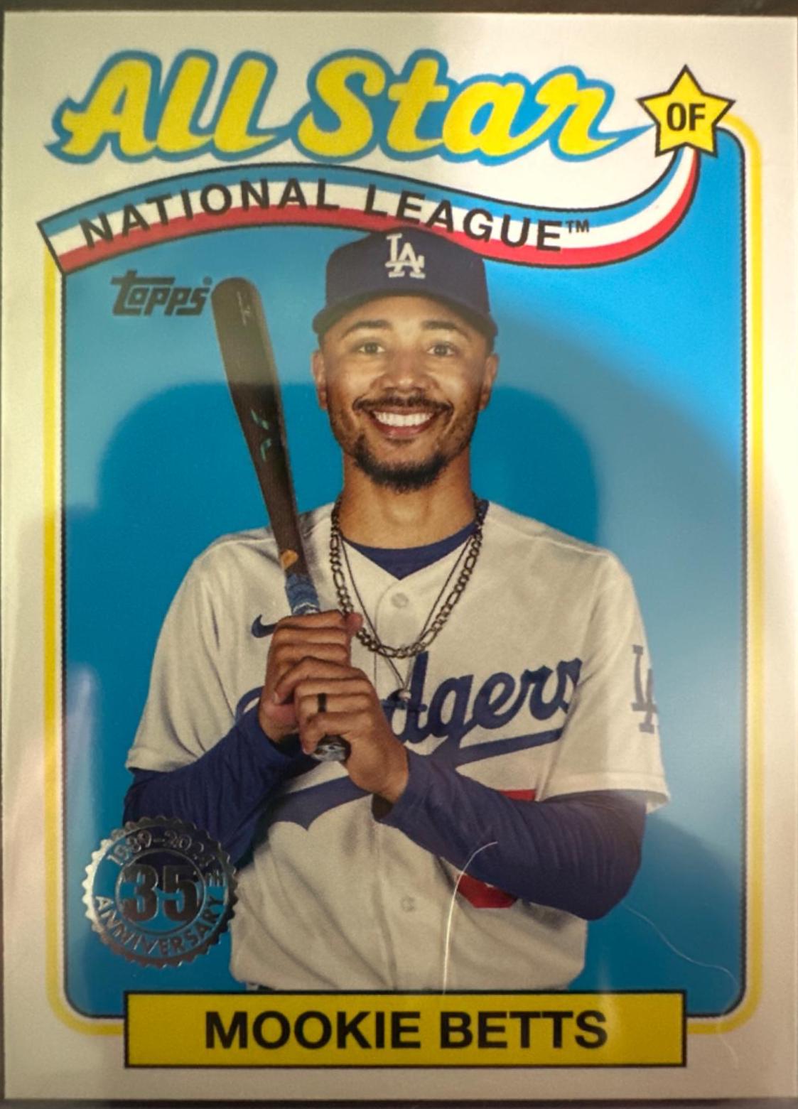 2024 Topps 1989 All-Stars Mookie Betts #89ASB-12 card