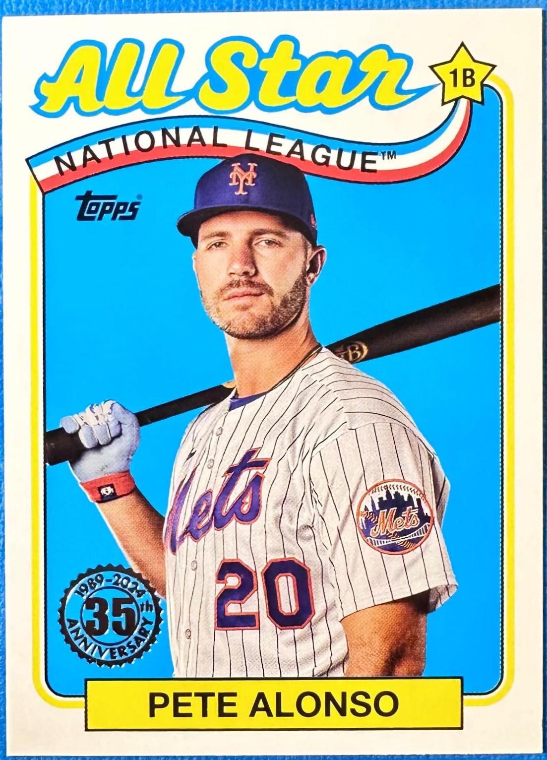 2024 Topps 1989 All-Stars Pete Alonso #89ASB-8 card