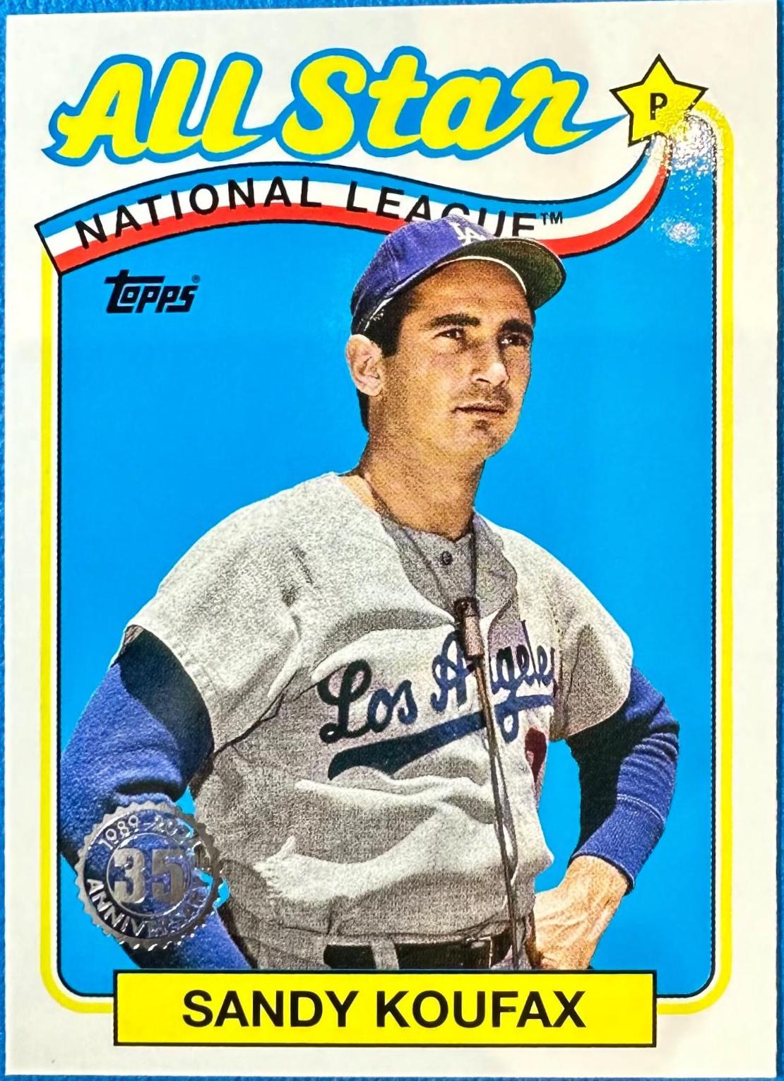 2024 Topps 1989 All-Stars Sandy Koufax #89ASB-14 card
