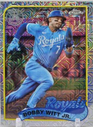 2024 Topps 1989 Chrome Silver Pack Bobby Witt Jr. #T89C-85 card
