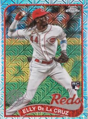 2024 Topps 1989 Chrome Silver Pack Elly De La Cruz #T89C-83 card