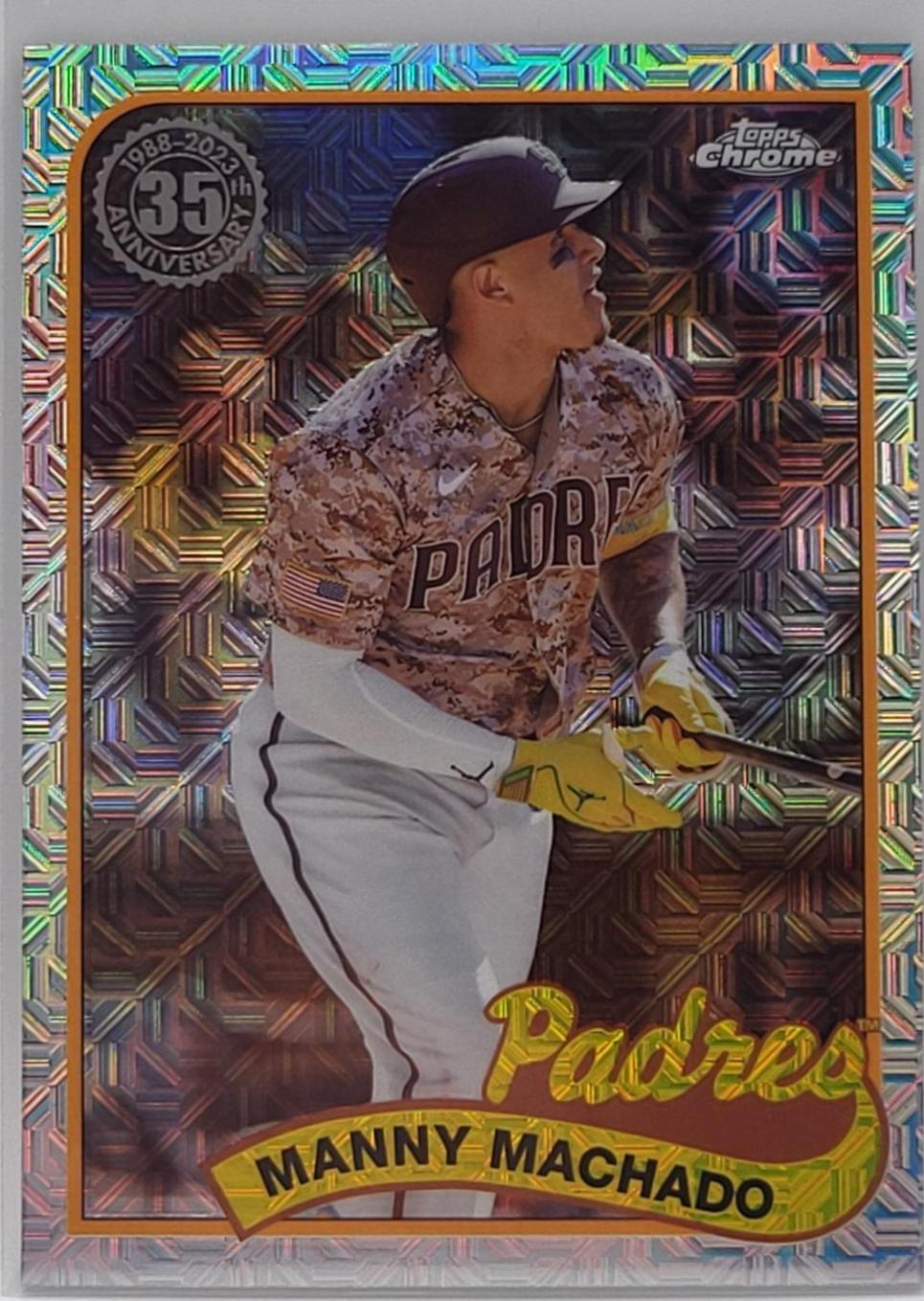 2024 Topps 1989 Chrome Silver Pack Manny Machado #T89C-5 card
