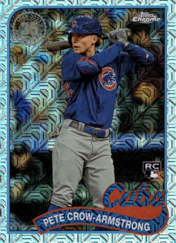 2024 Topps 1989 Chrome Silver Pack Pete Crow-Armstrong #T89C-86 card
