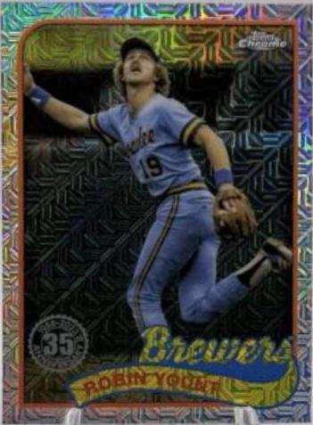 2024 Topps 1989 Chrome Silver Pack Robin Yount #T89C-4 card