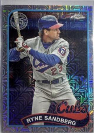 2024 Topps 1989 Chrome Silver Pack Ryne Sandberg #T89C-50 card