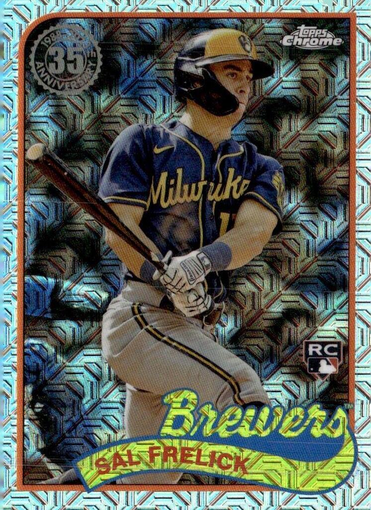 2024 Topps 1989 Chrome Silver Pack Sal Frelick #T89C-16 card