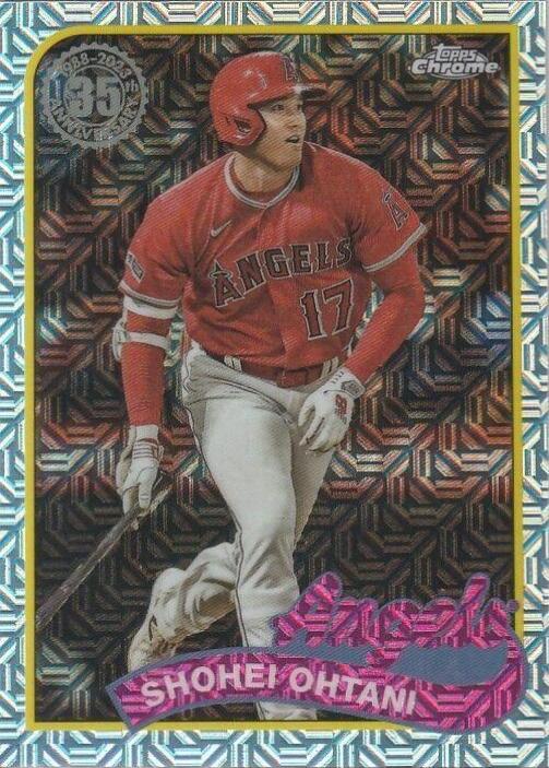 2024 Topps 1989 Chrome Silver Pack Shohei Ohtani #T89C-73 card