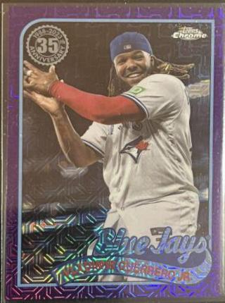 2024 Topps 1989 Chrome Silver Pack Vladimir Guerrero Jr. #T89C-24 card