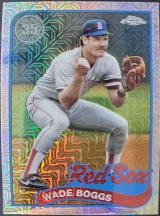 2024 Topps 1989 Chrome Silver Pack Wade Boggs #T89C-36 card