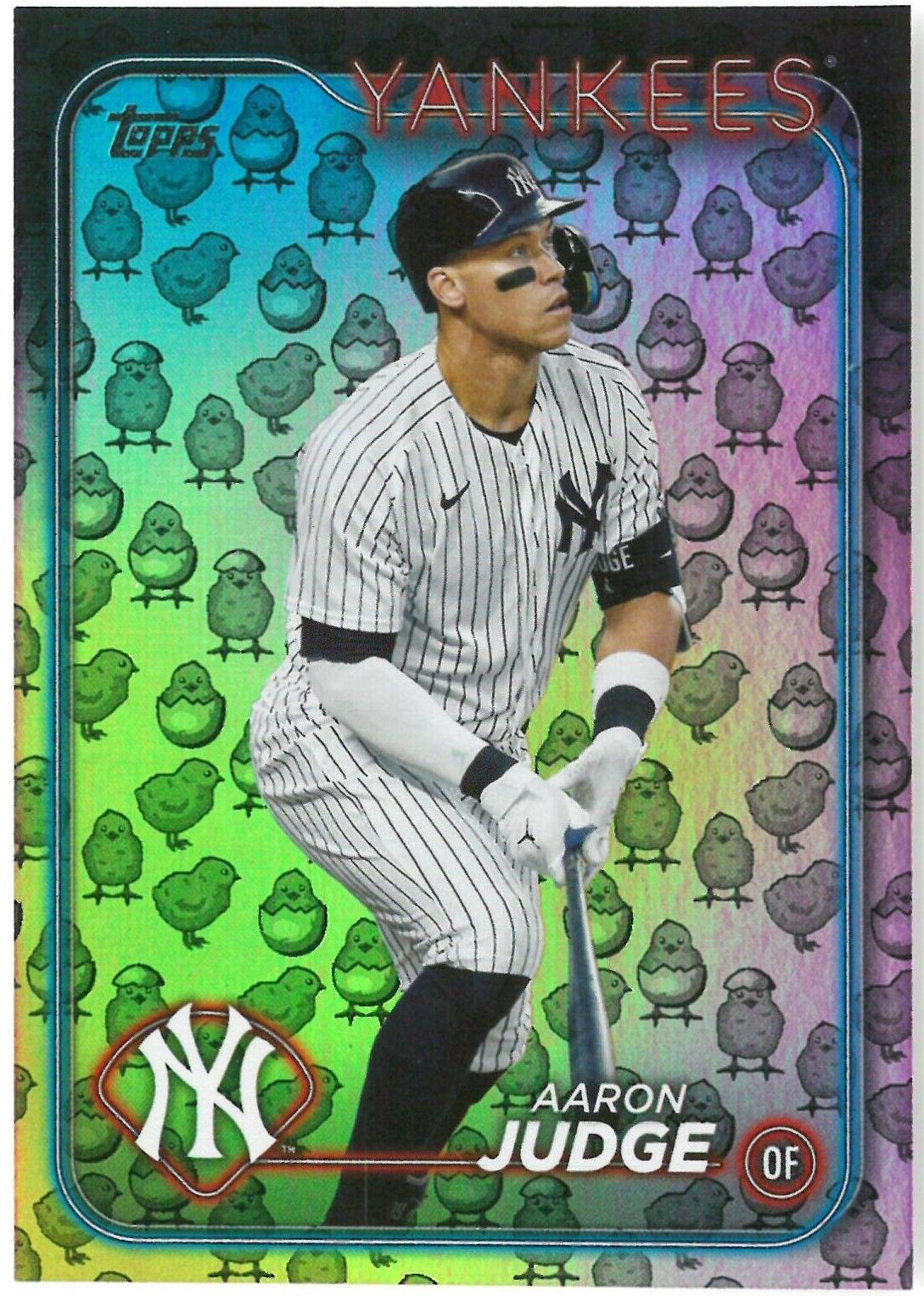 2024 Topps Aaron Judge [Blue Holofoil] #99 card
