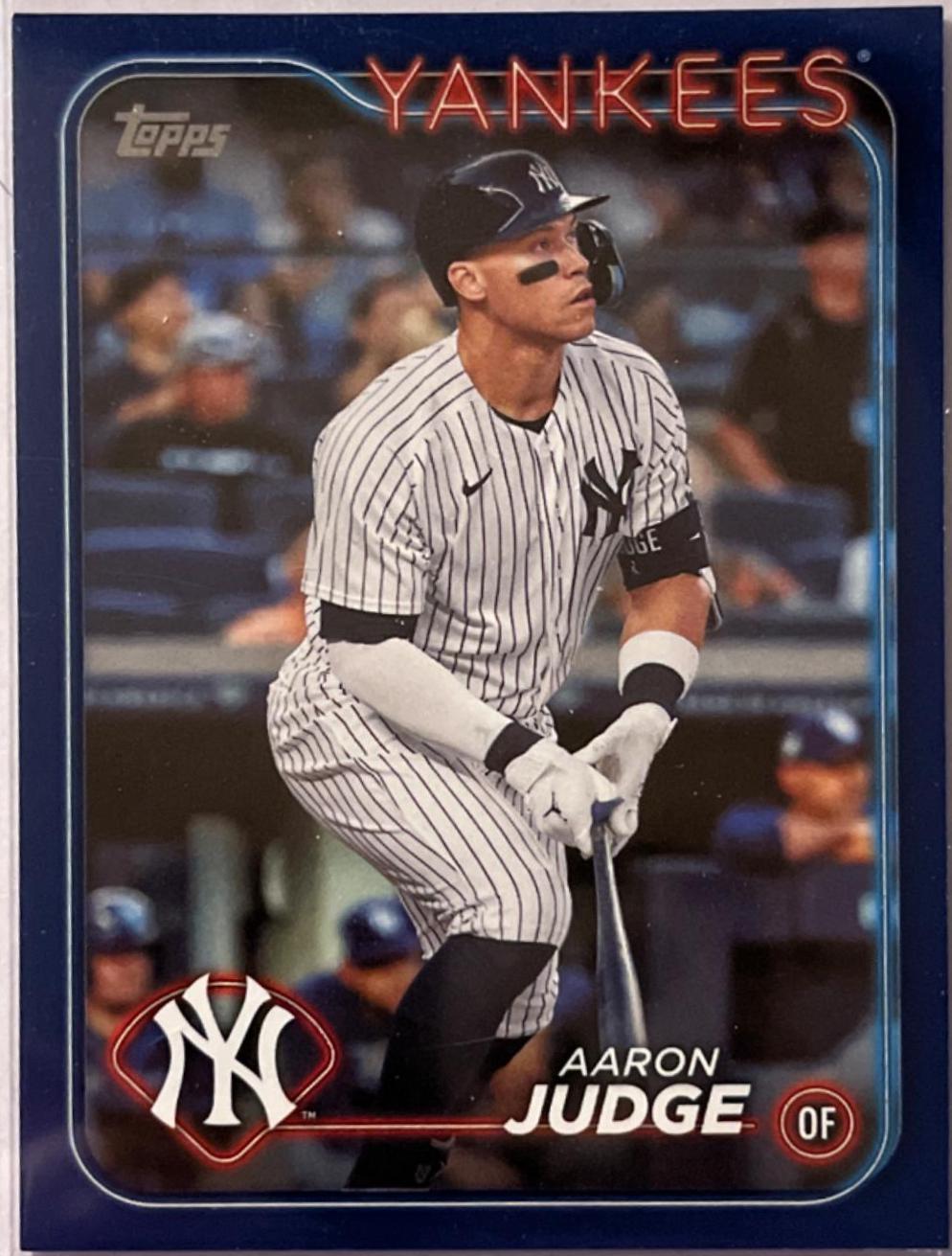2024 Topps Aaron Judge [Royal Blue] #99 card
