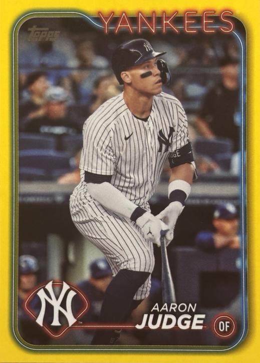 2024 Topps Aaron Judge [Yellow] #99 card