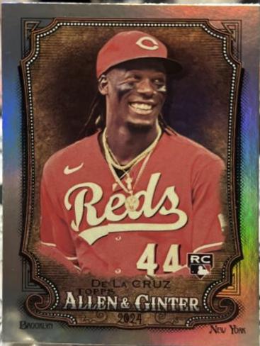 2024 Topps Allen & Ginter Elly De La Cruz [Hot Box Silver] #44 card