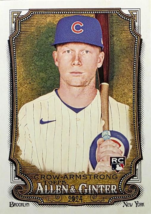 2024 Topps Allen & Ginter Pete Crow-Armstrong #46 card